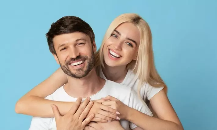 Laser Teeth Whitening with Scale and Polish in Wembley