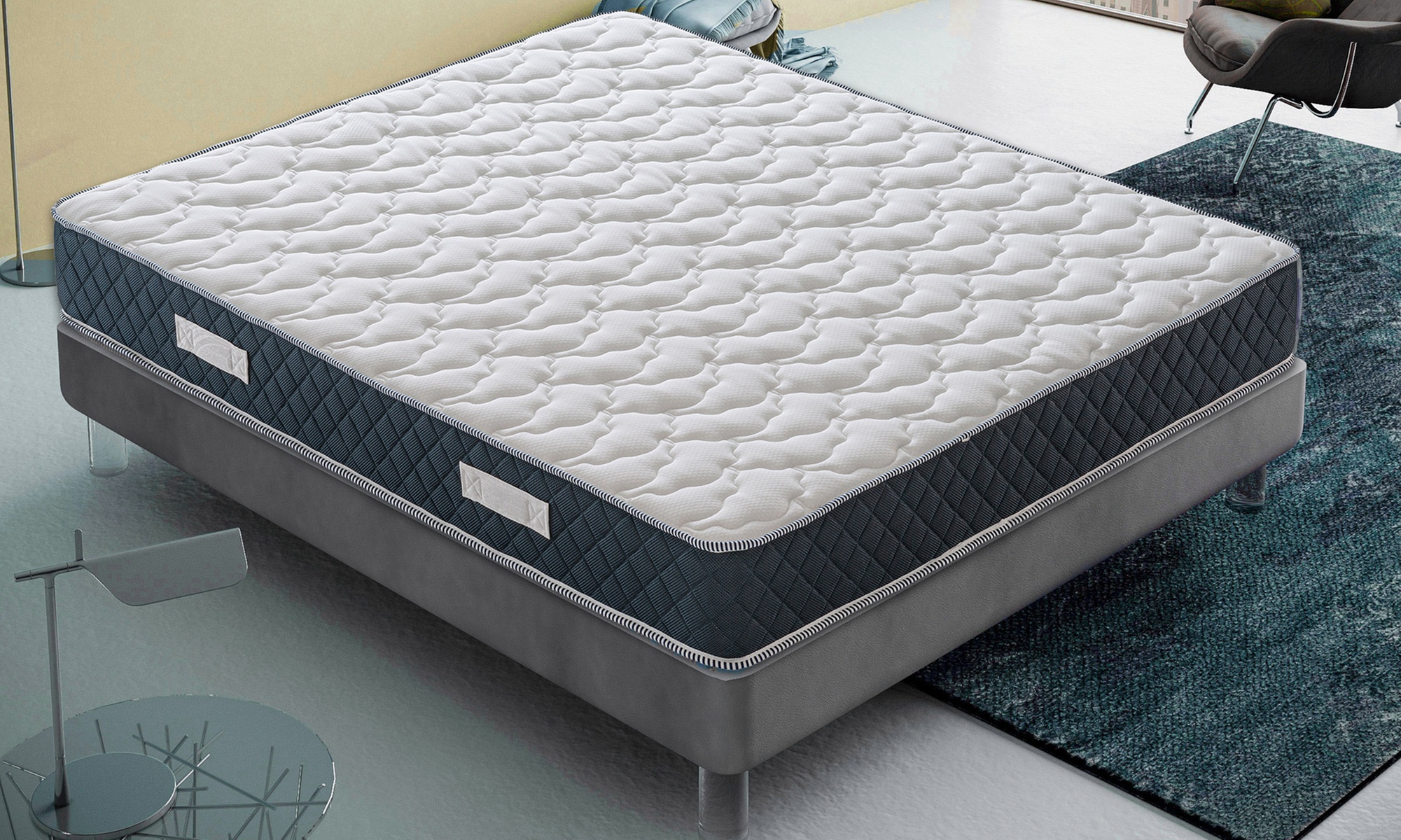 Matelas en gel à mémoire de forme à 13 zones, dimensions au choix, livraison offerte