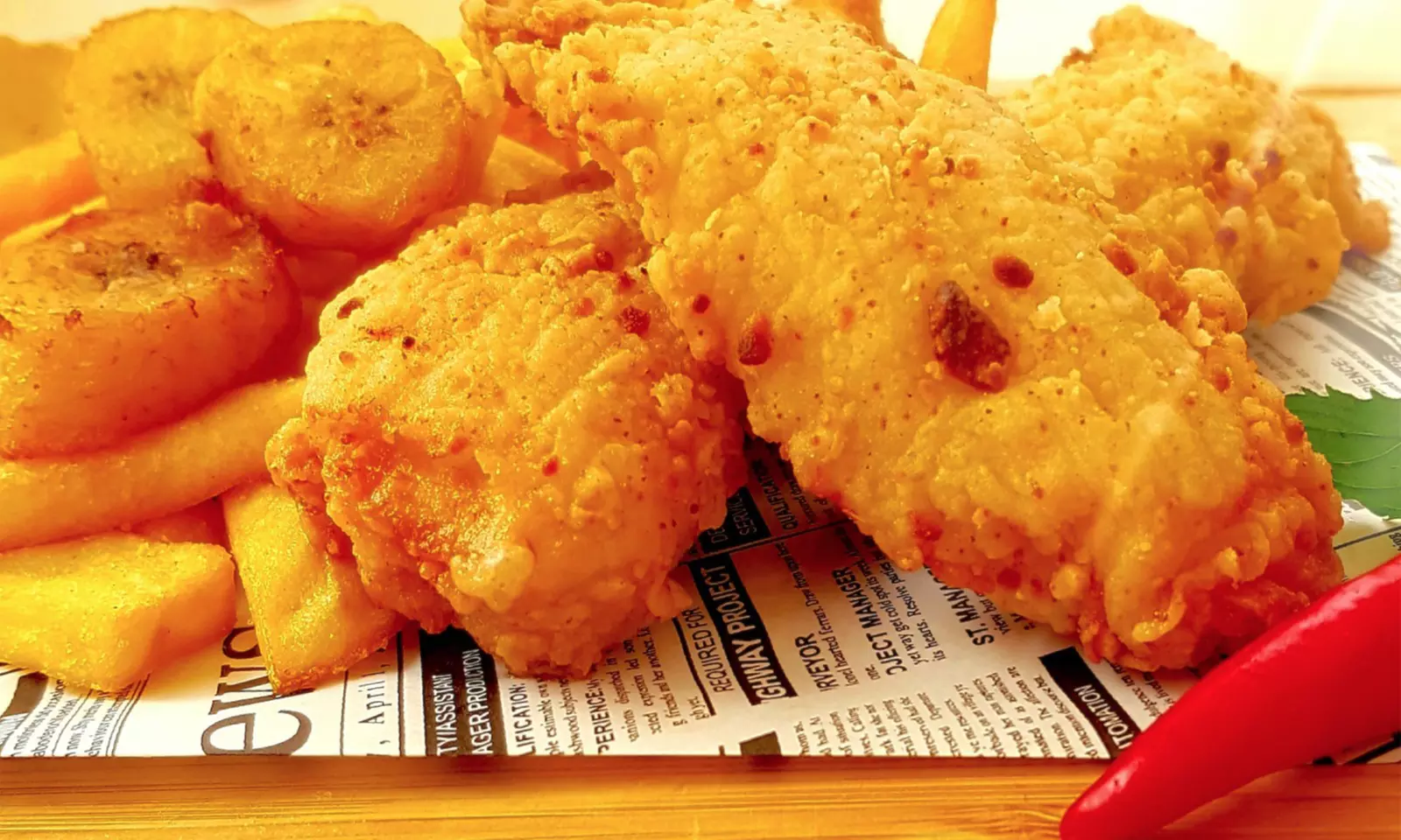 Afrikanische Küche: Hauptgericht nach Wahl inkl. Pommes für 1-4 Pers.