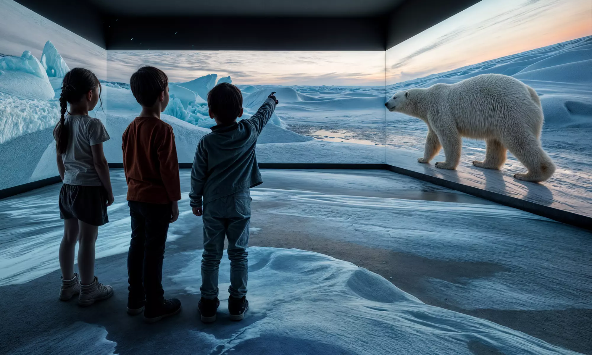 Ticket für „POLAR EXPERIENCE“ im Dezember und Januar in Berlin