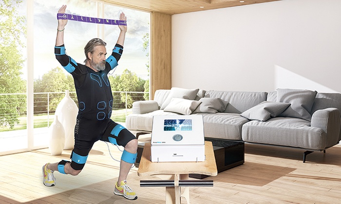 EMS-Gerät für zu Hause inkl. Einweisung und Zubehör (für 1-12 Monate)