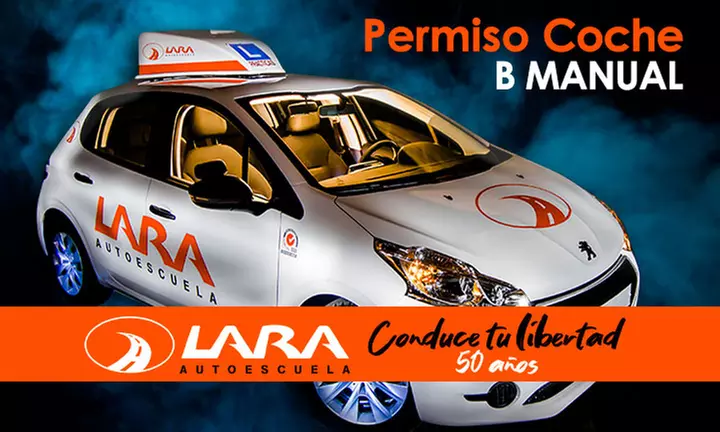 Curso teórico para el carné de conducir B con matrícula y prácticas