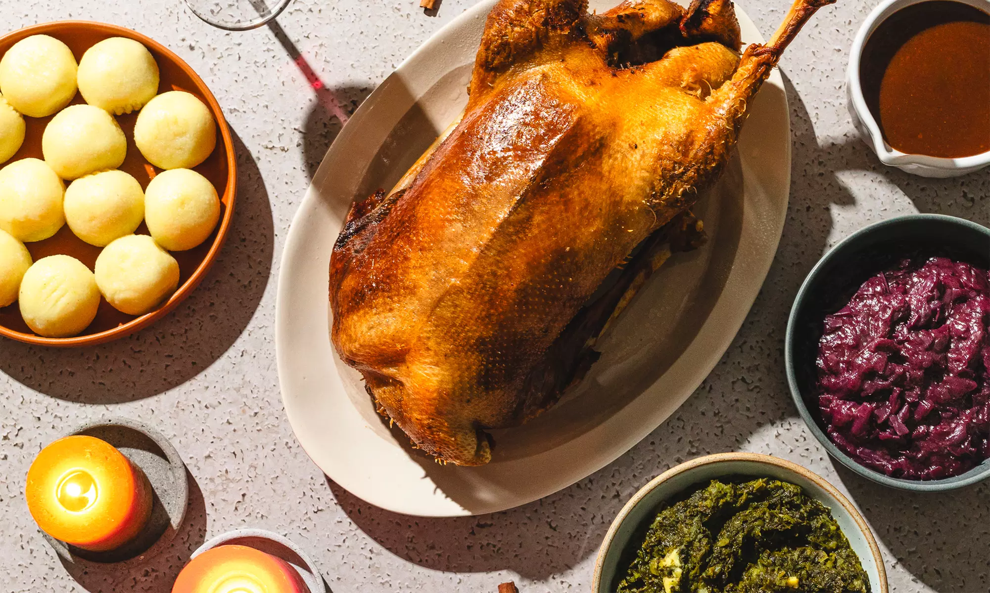 Gänsebraten zum Abholen oder Liefern