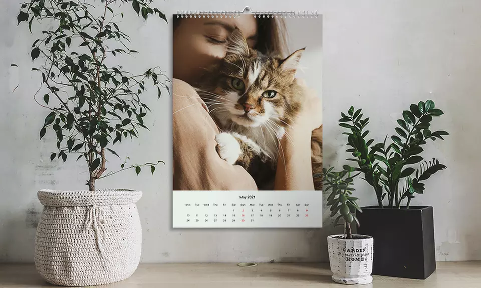 Votre année en images : calendrier personnalisé avec PhotoGifts