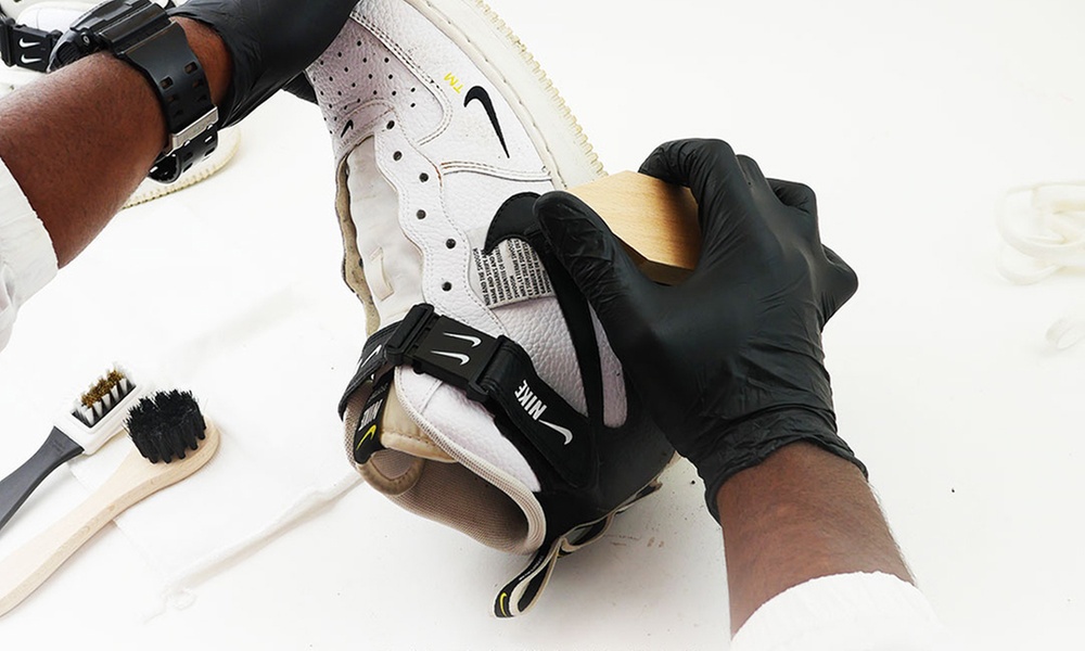 Customisation et nettoyage baskets avec Sneakers Id