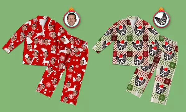 Full or Half Set of Custom Pajamas from Justyling (Up to 81% Off) - Second Medium