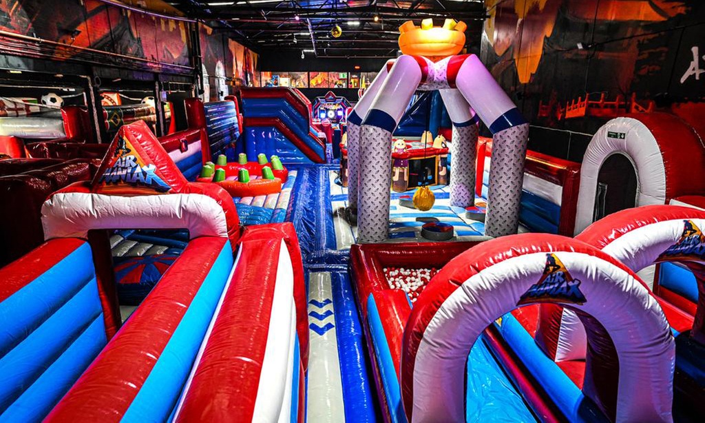 One-, or Two-Hour Inflatable Park Pass at Jump Maniax