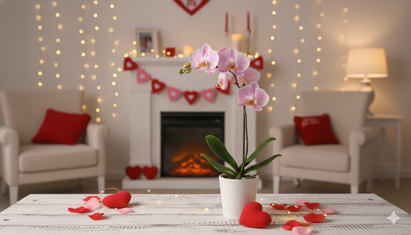 The Perfect Valentine’s Gift: Elegant Light Pink Orchid with Free Shipping (Up to 20% Off)