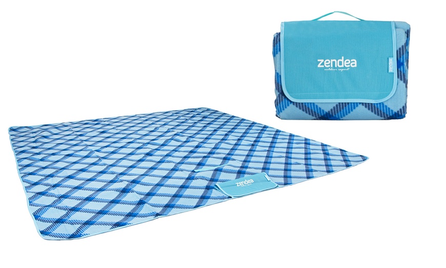 Fino A 52 Su Coperta Da Picnic Impermeabile Seashore Zendea Groupon