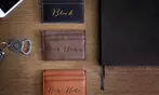 Travel in Style with Custom Faux Leather Accessories
