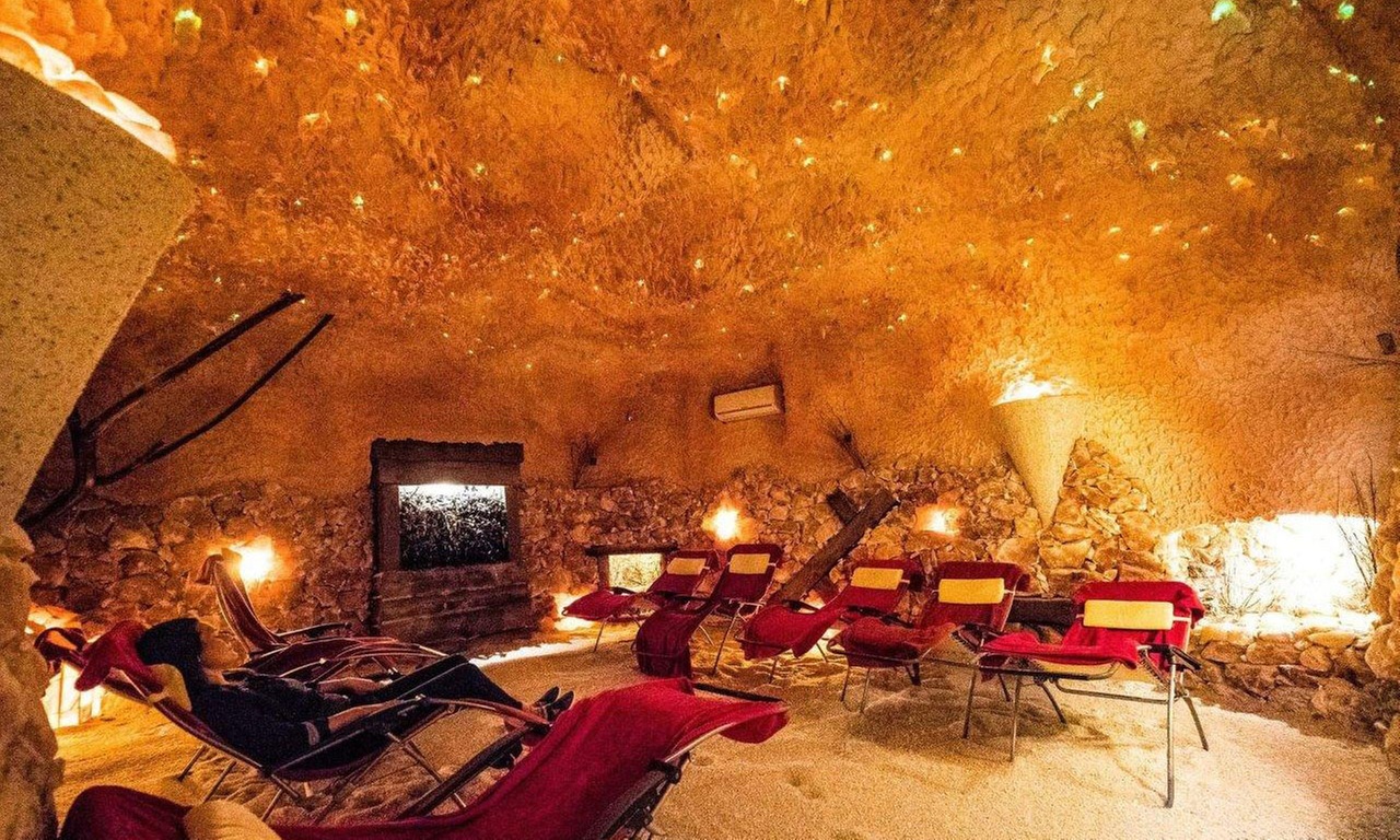 45 Min. Aufenthalt in der Salzgrotte für 1 oder 2 Personen