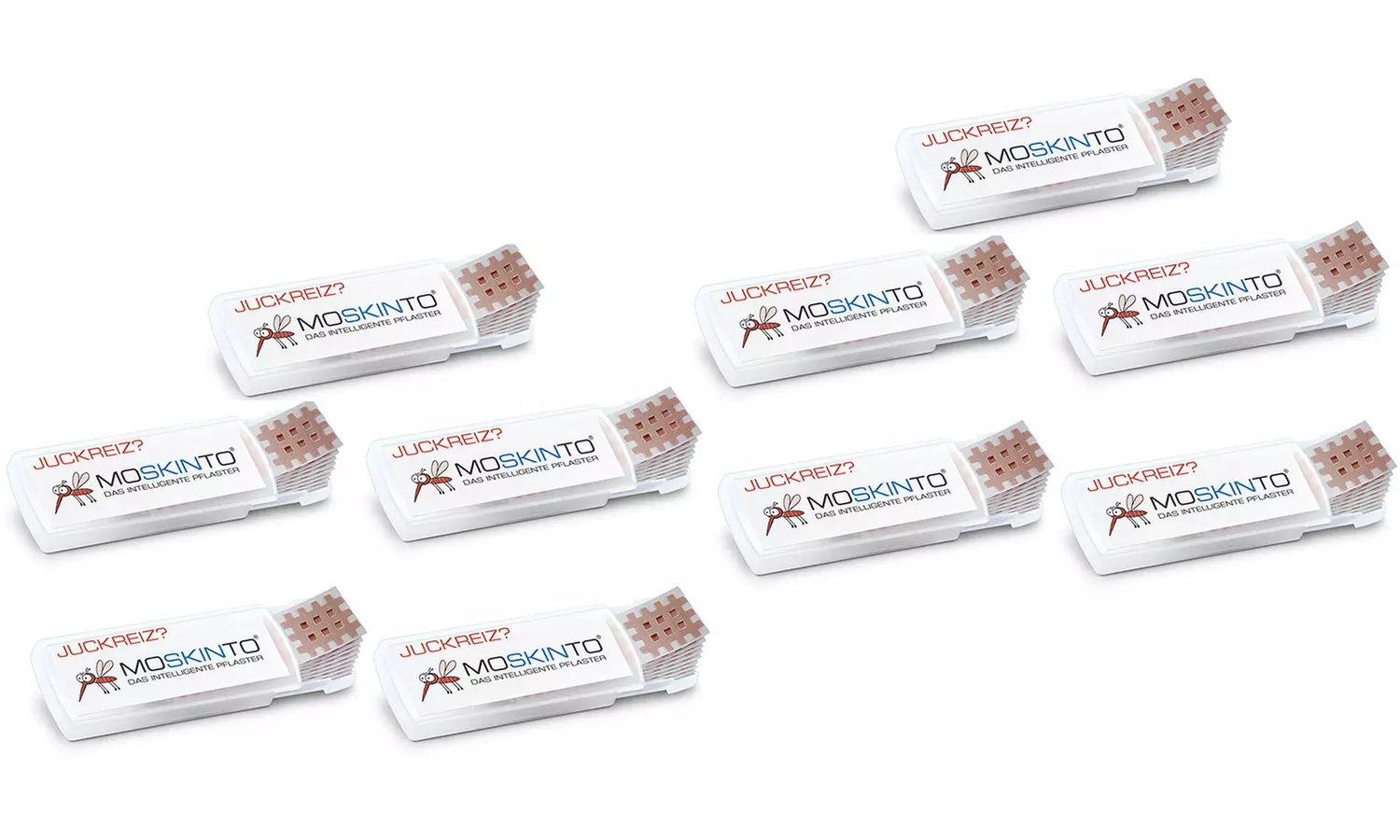 72 - 240 Moskinto Insektenstich-Pflaster gegen Juckreiz und Schwellung