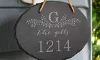 Get Your Custom Slate Outdoor Sign Delivered Easily