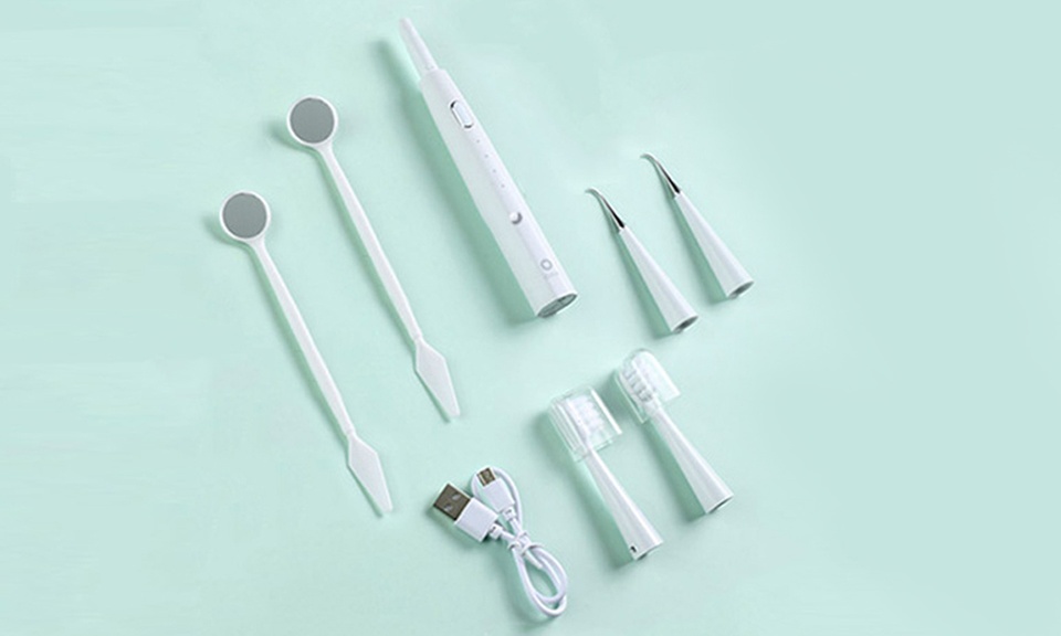 Spazzolino elettrico a 3 modalità con decalcificante e accessori