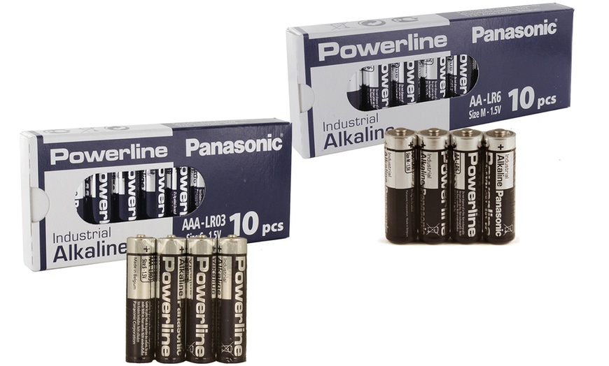 Piles Panasonic Powerline Aa Et Aaa Groupon Shopping