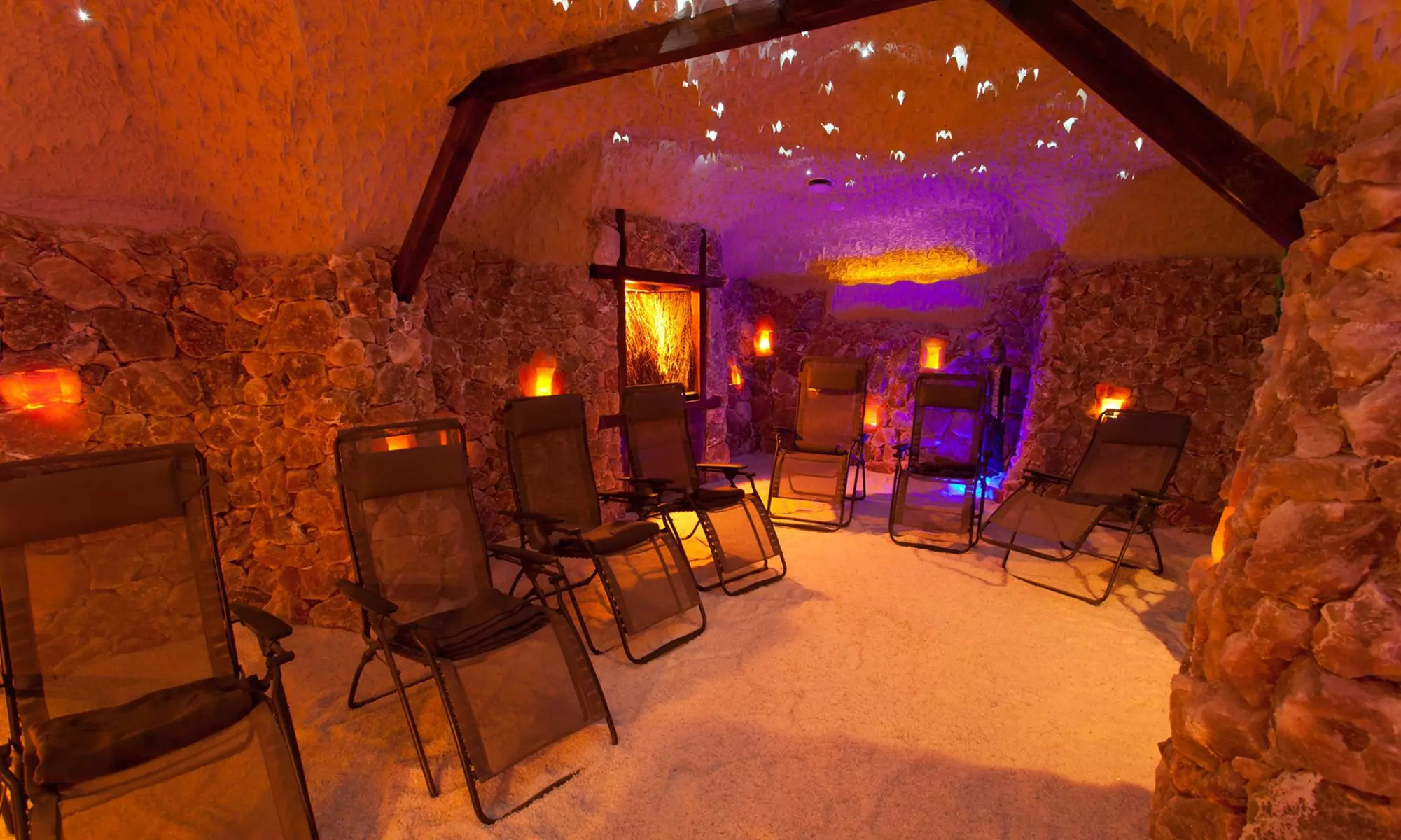 Salzgrotte inkl. Sole-Vernebelung