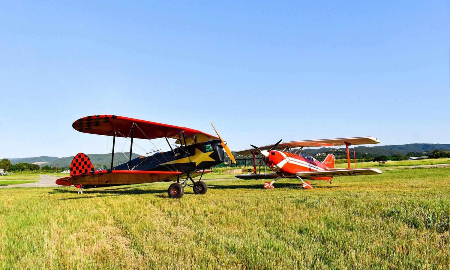 Vol en Biplan avec Sky Riders