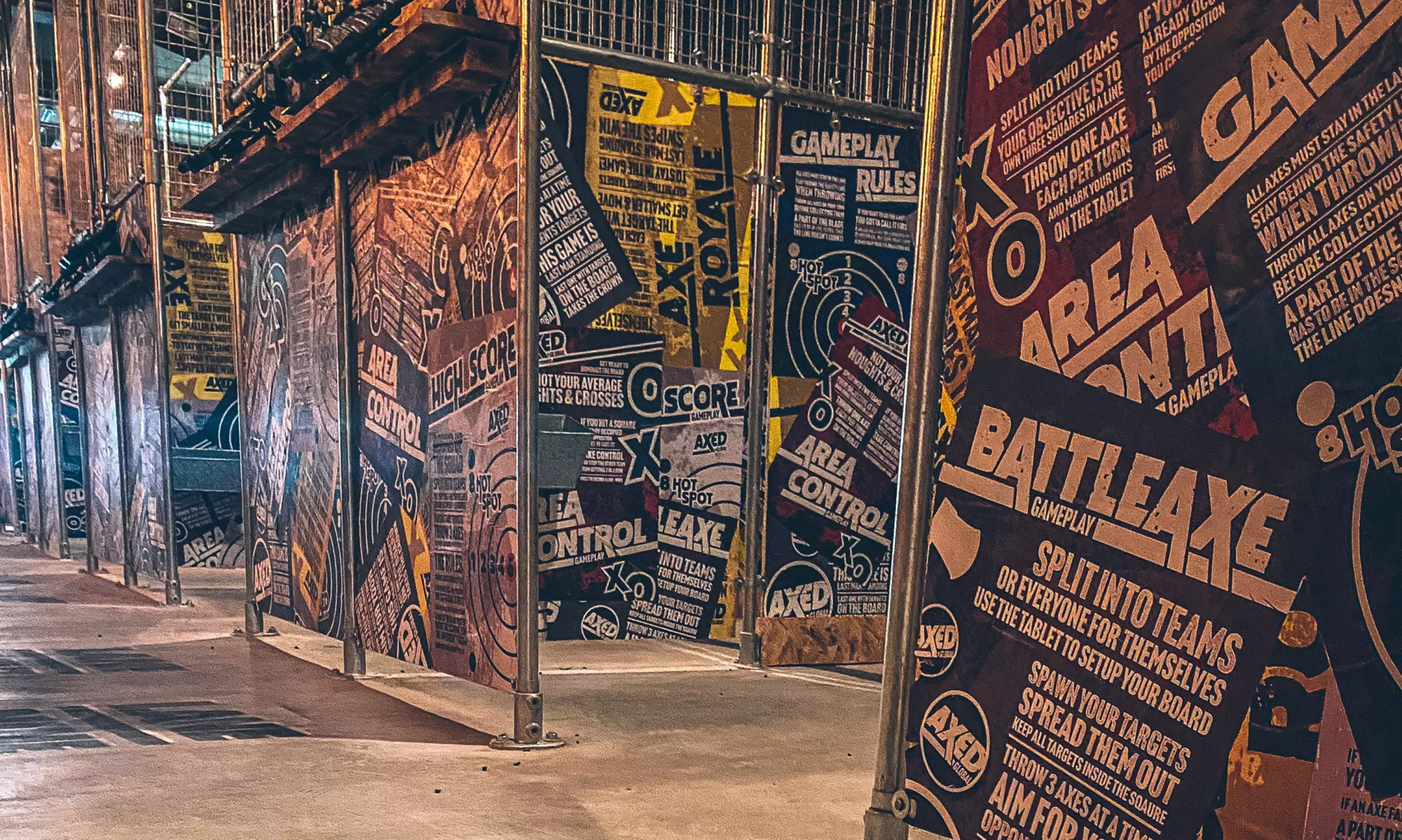 Axe Throwing with Smart Lanes, Touch-Screen Tab, & Expert Coaching