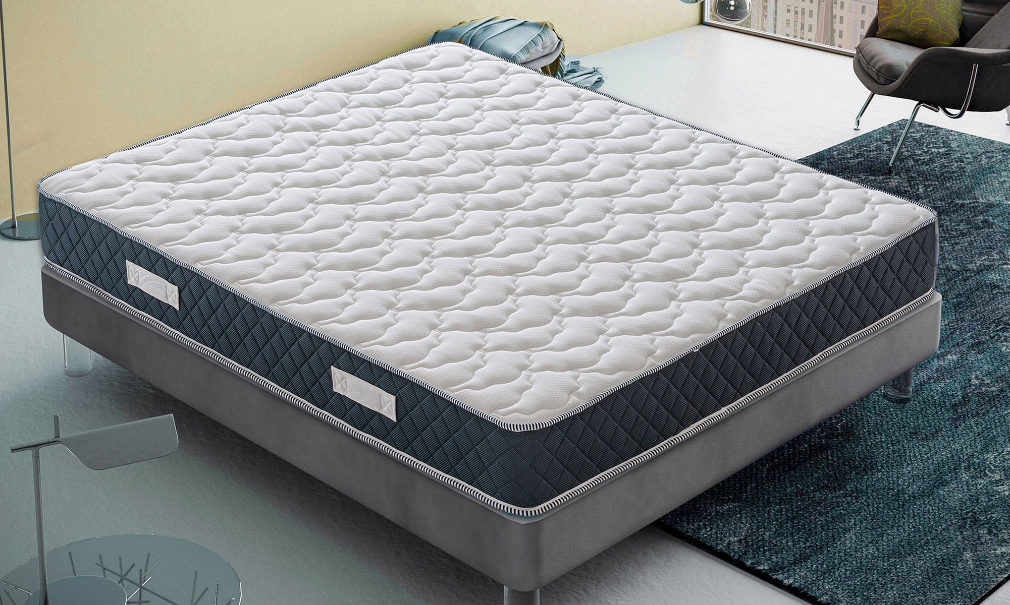 Materasso memory gel a 13 zone differenziate