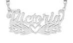 Custom Name Necklace Double Plated (Up to 75% Off)