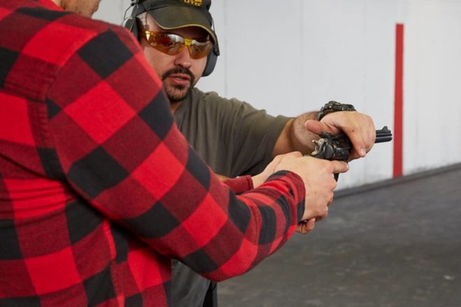 Shooting Range Experience with Safety and Shooting Class Included
