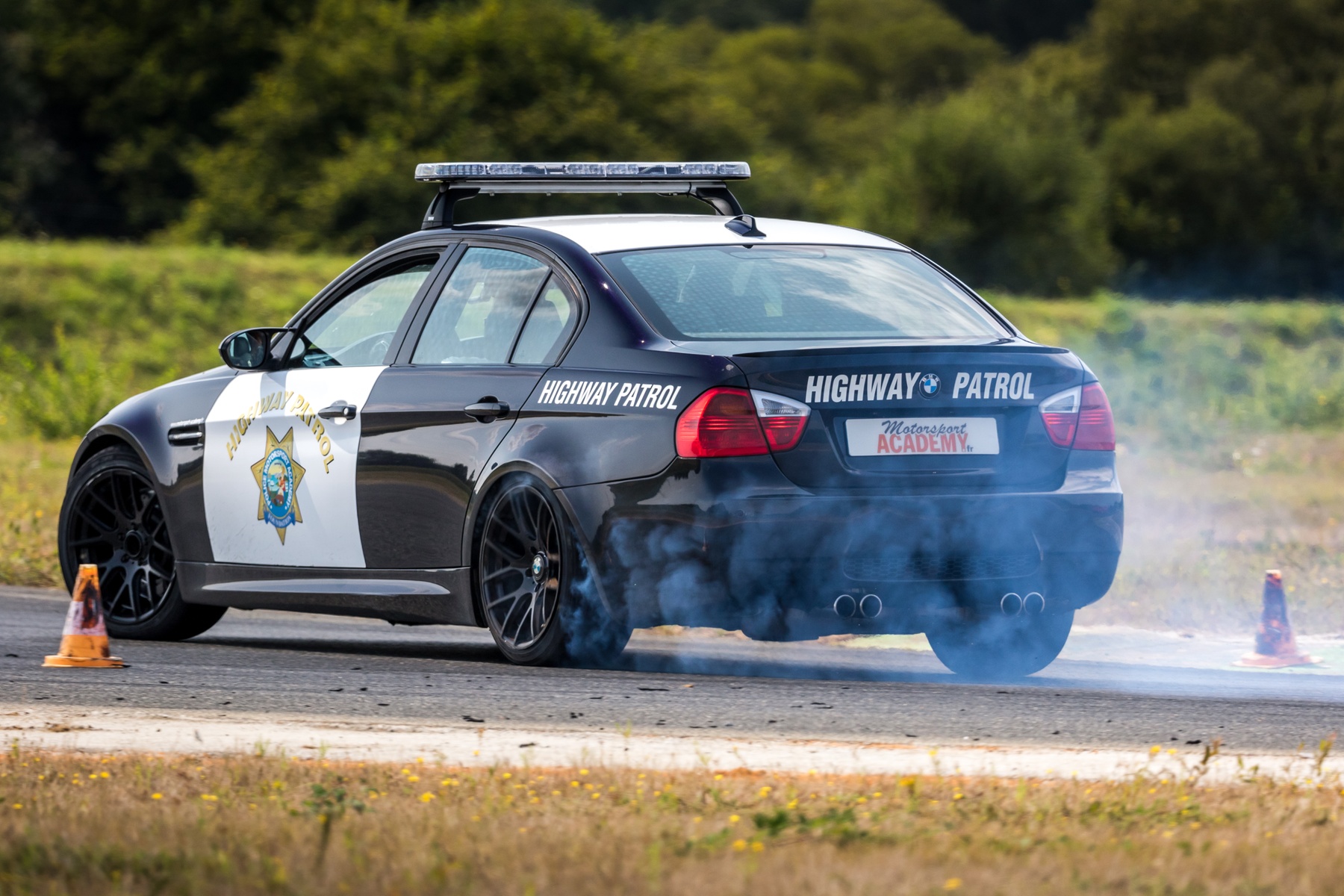 Baptême de drift de BMW M3 V8 à Motorsport Academy Fay De Bretagne
