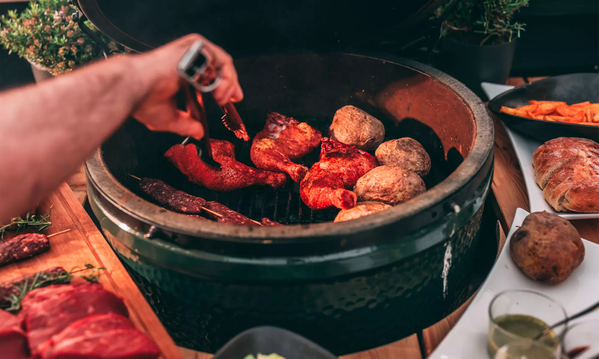 Grillkurs „Napoleon“ inkl. Menü für 1 oder 2 Personen