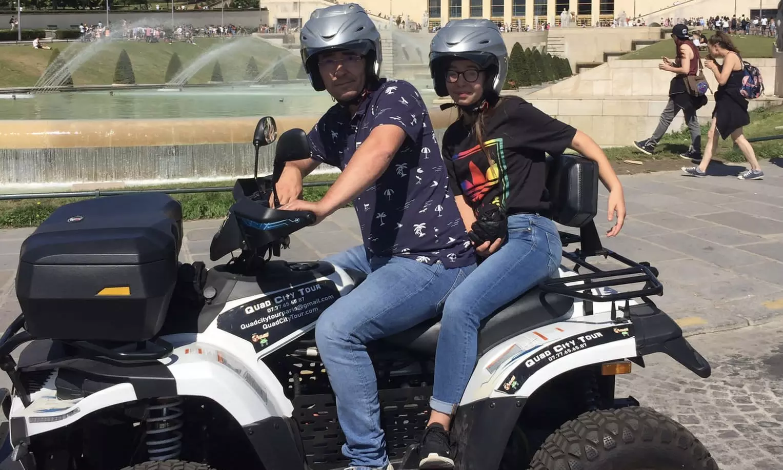 Visite de Paris en quad électrique