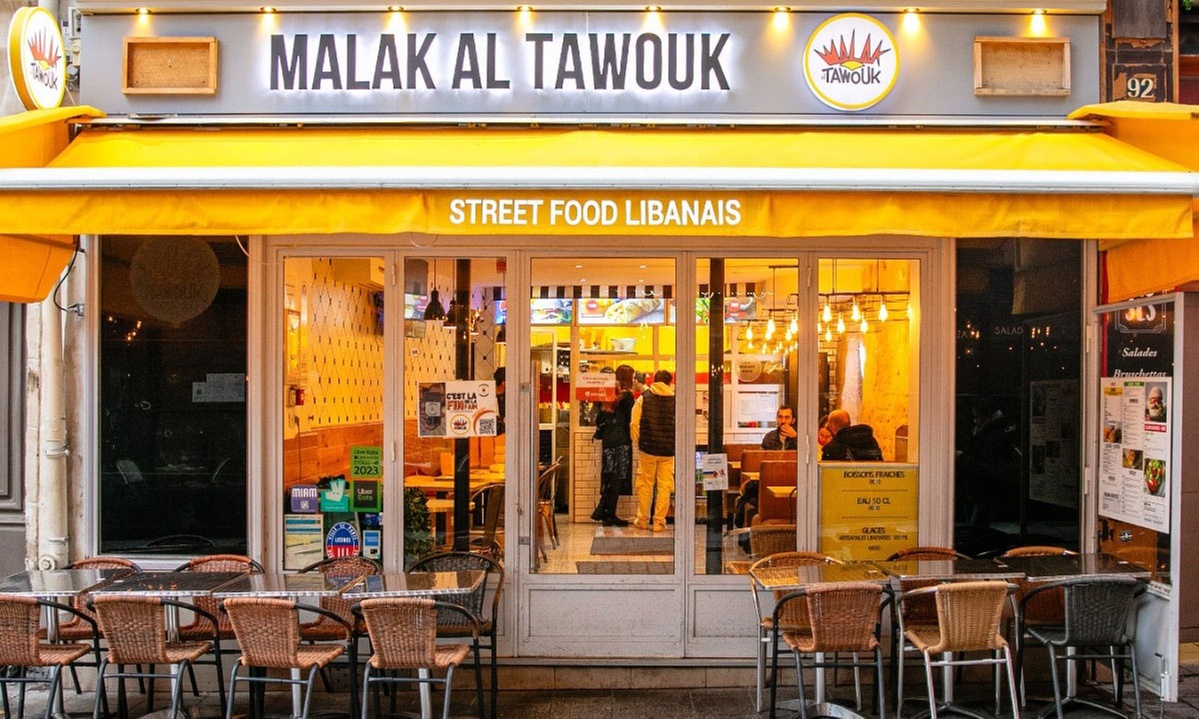 Street food libanaise au Malak al Tawouk Paris 15ᵉ