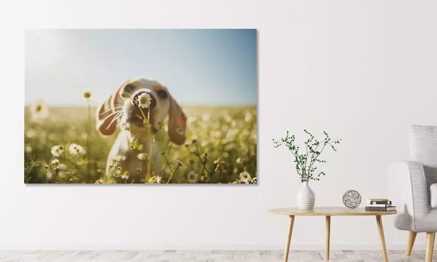 Personalised Canvas Print: Sizes from 50x75cm to 100x150cm