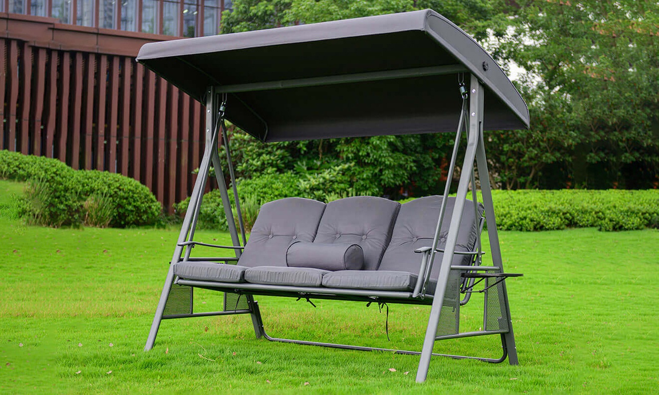 Hollywoodschaukel „Descanso" für 3 Personen