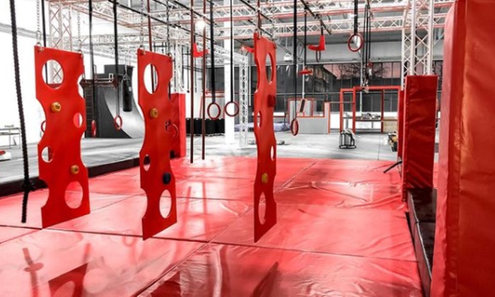 Tages-Eintritt für den Ninja Warrior Parkour