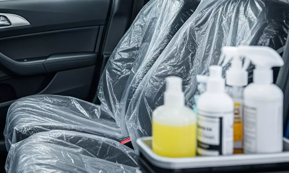 Gleaming Finish: Exterior wash, Super Wash or Detailing Hand Polish