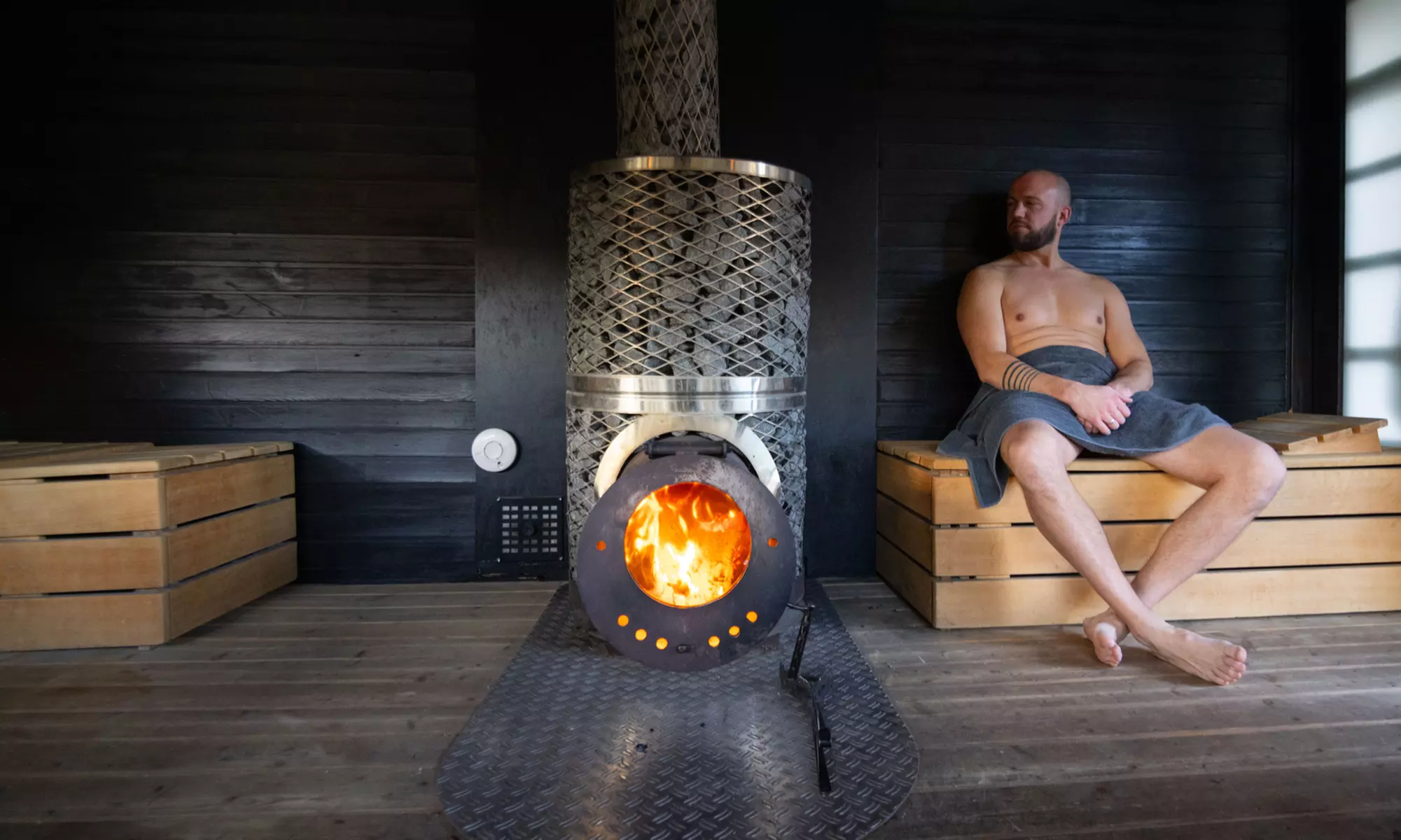 Ervaar wellness bij het Bronsbergenmeer met diverse sauna's
