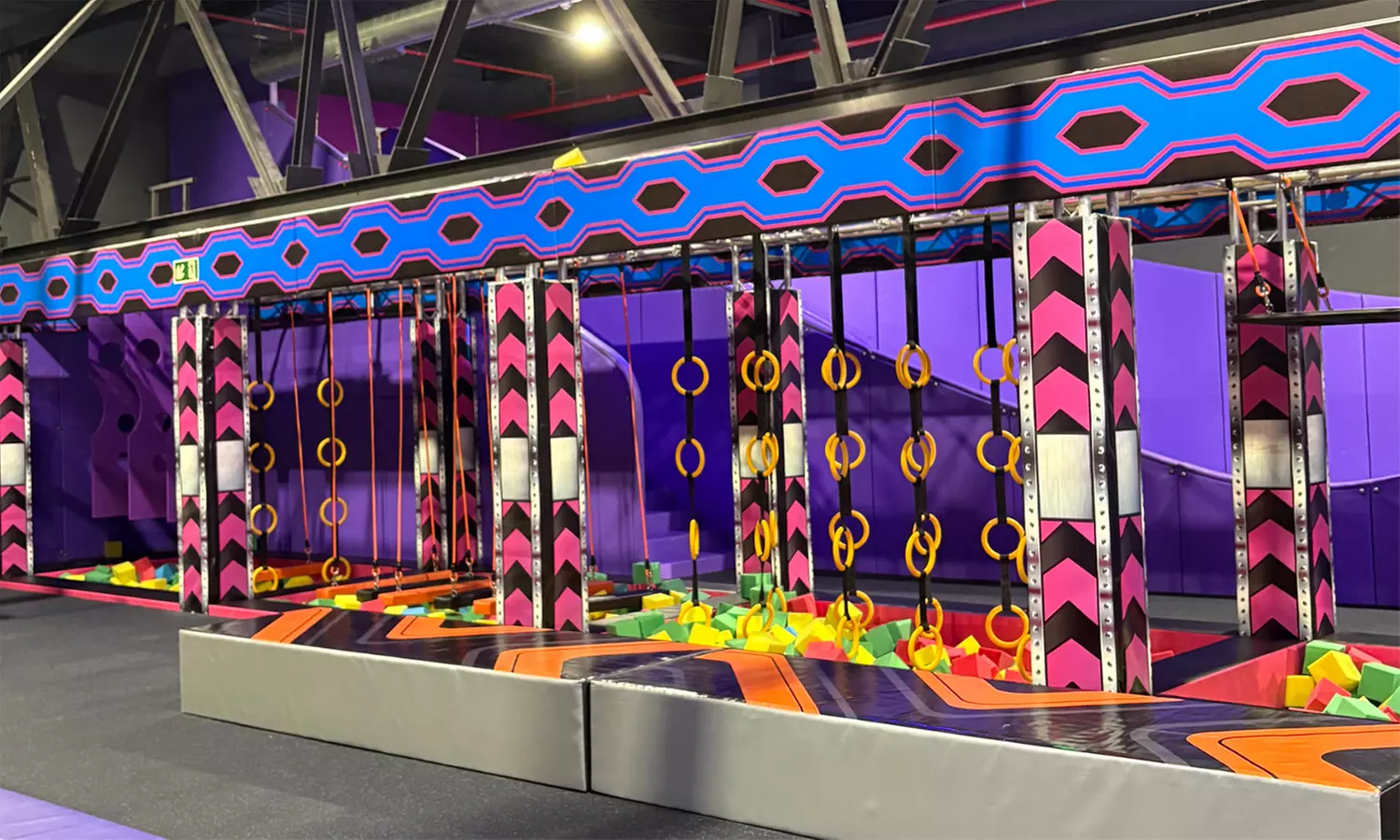 Acceso de 1 hora a parque de camas elásticas para 1 o 2 personas