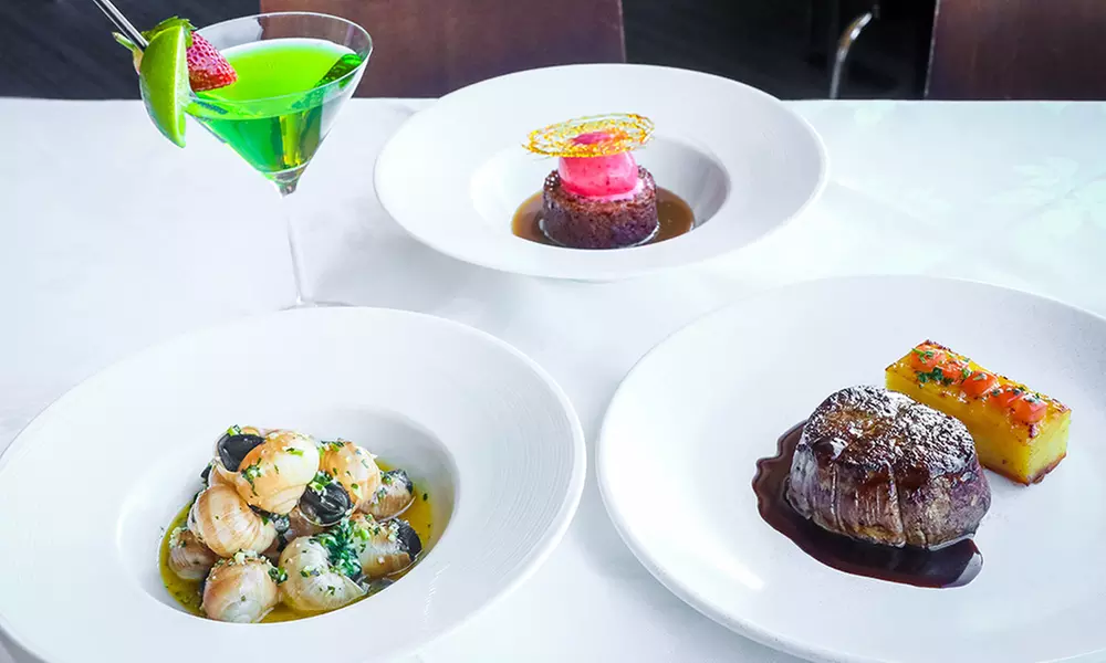 Three-Course French Meal + Wine/Cocktails at Award-Winning Restaurant