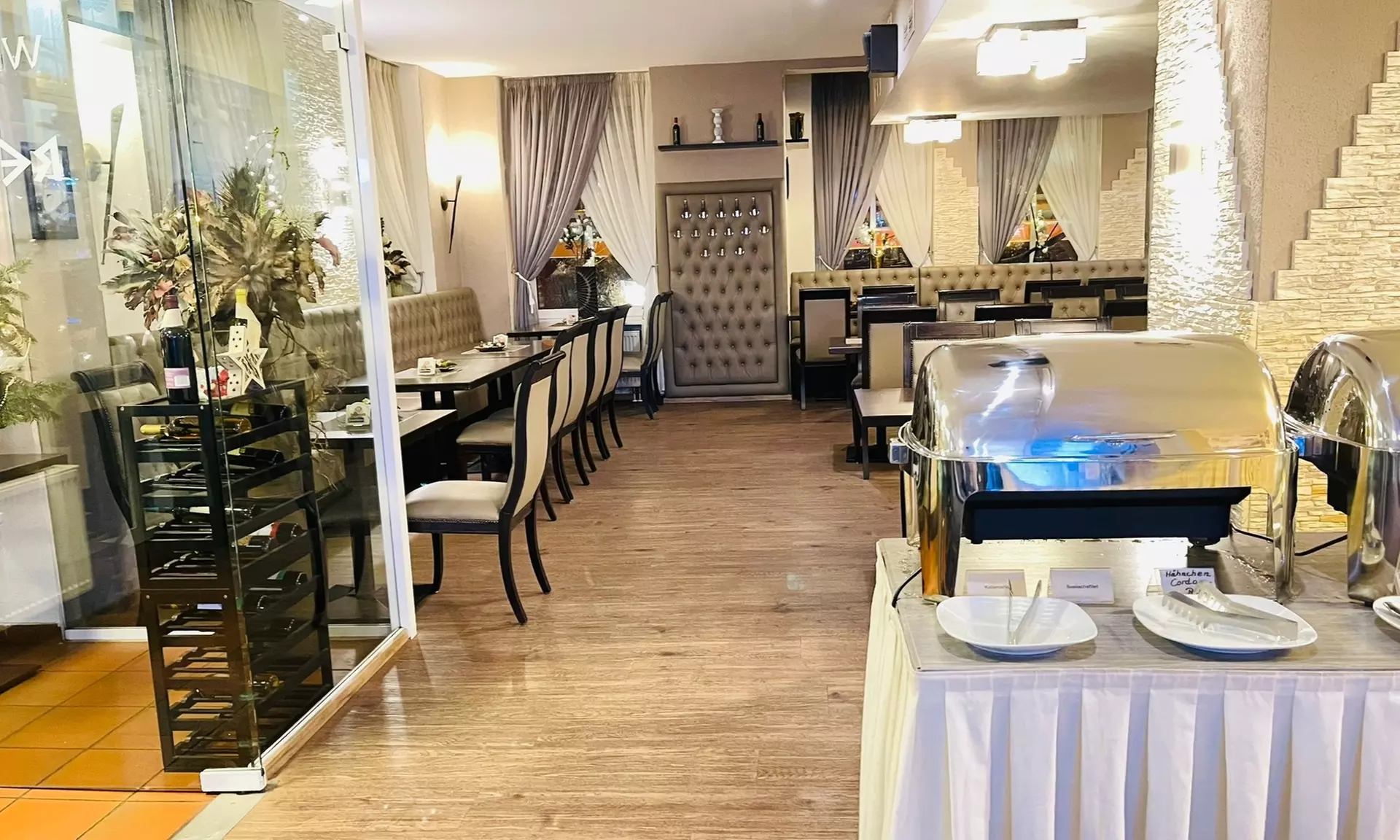 Griechisches All-you-can-eat-Buffet inkl. 2cl Ouzo & Getränk