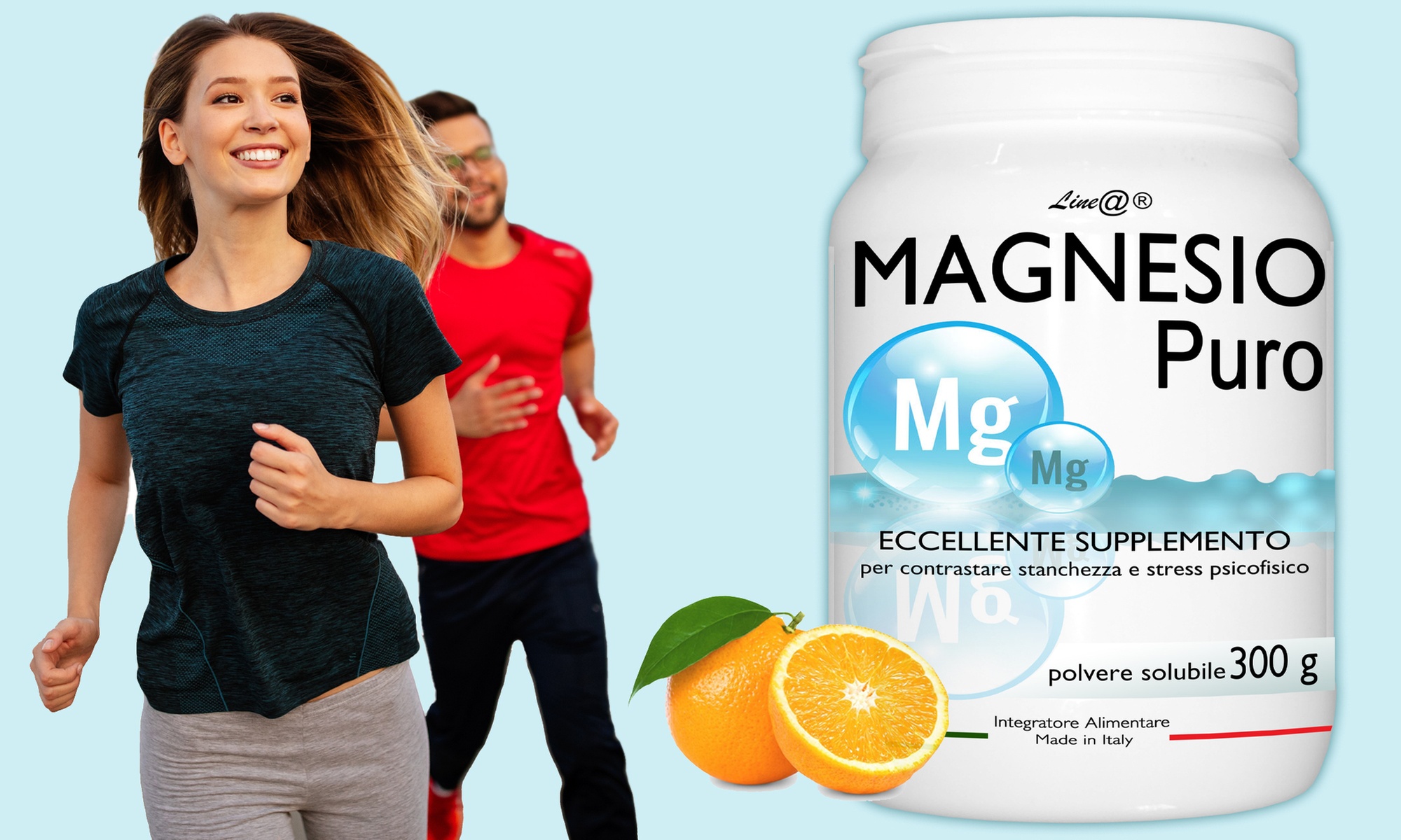 Fino a 4 confezioni di Magnesio Puro Line@Diet