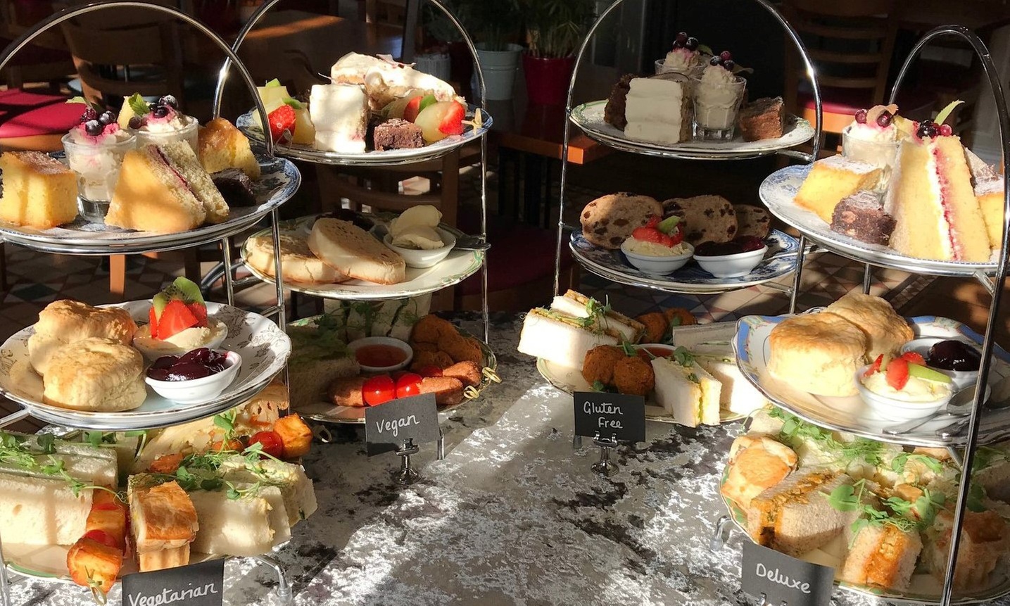 Enjoy a Traditional or Deluxe Afternoon Tea at Palm Court Pavilion