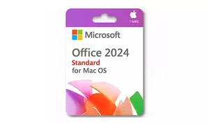 Microsoft Office Standard 2024 dla Mac: Word, Excel, PowerPoint i Outlook – dożywotni dostęp (do -77%)