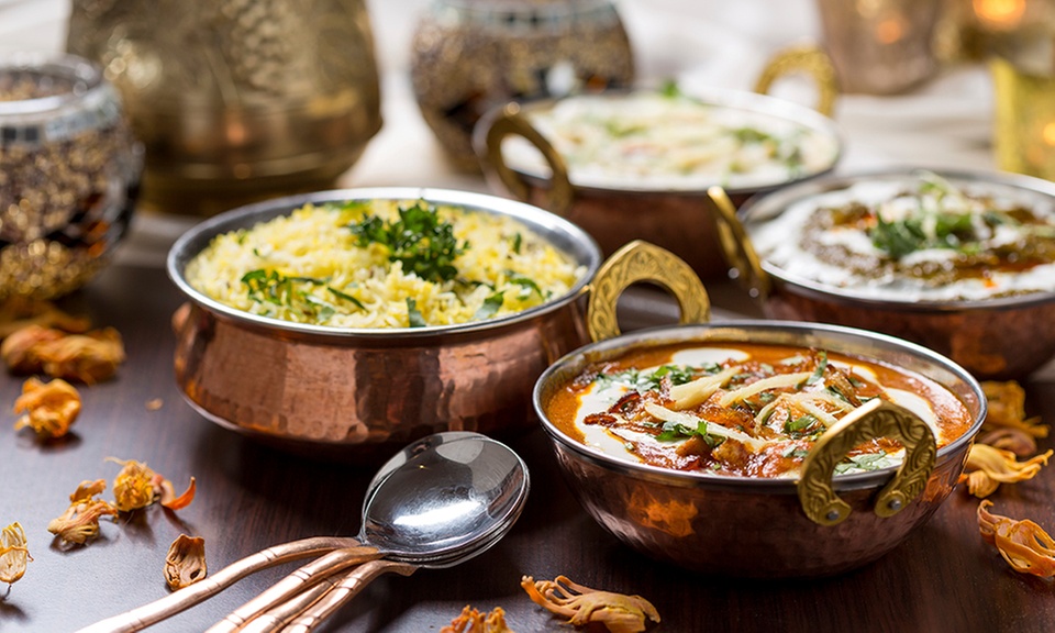 Délicieuse cuisine traditionnel indo-pakistanaise