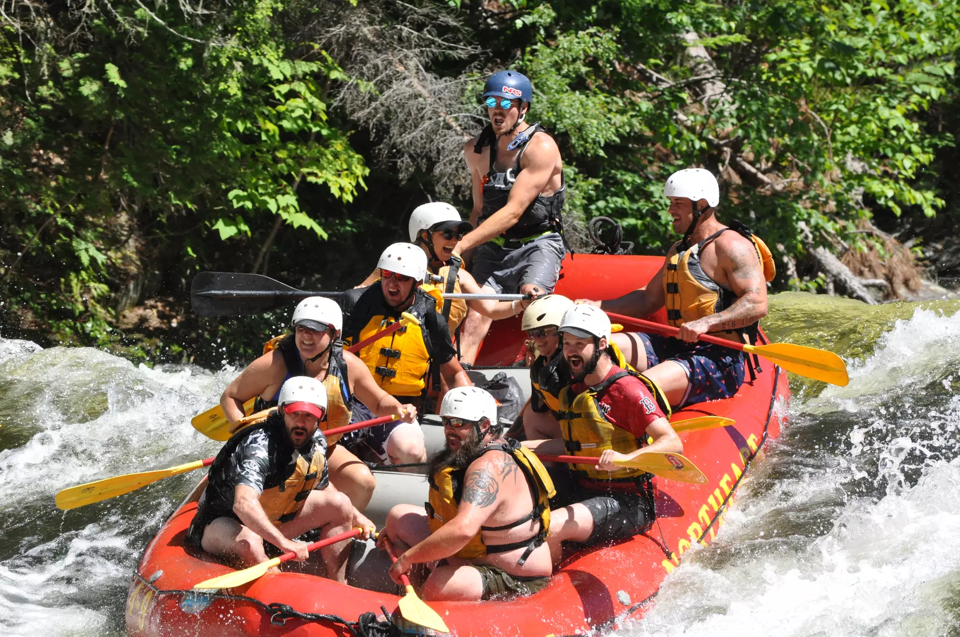 White Water Rafting with BBQ Lunch Included