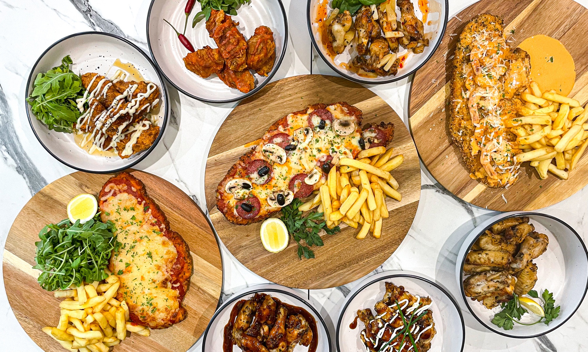 Satisfy Your Cravings with Italian Feast for Two or Four People