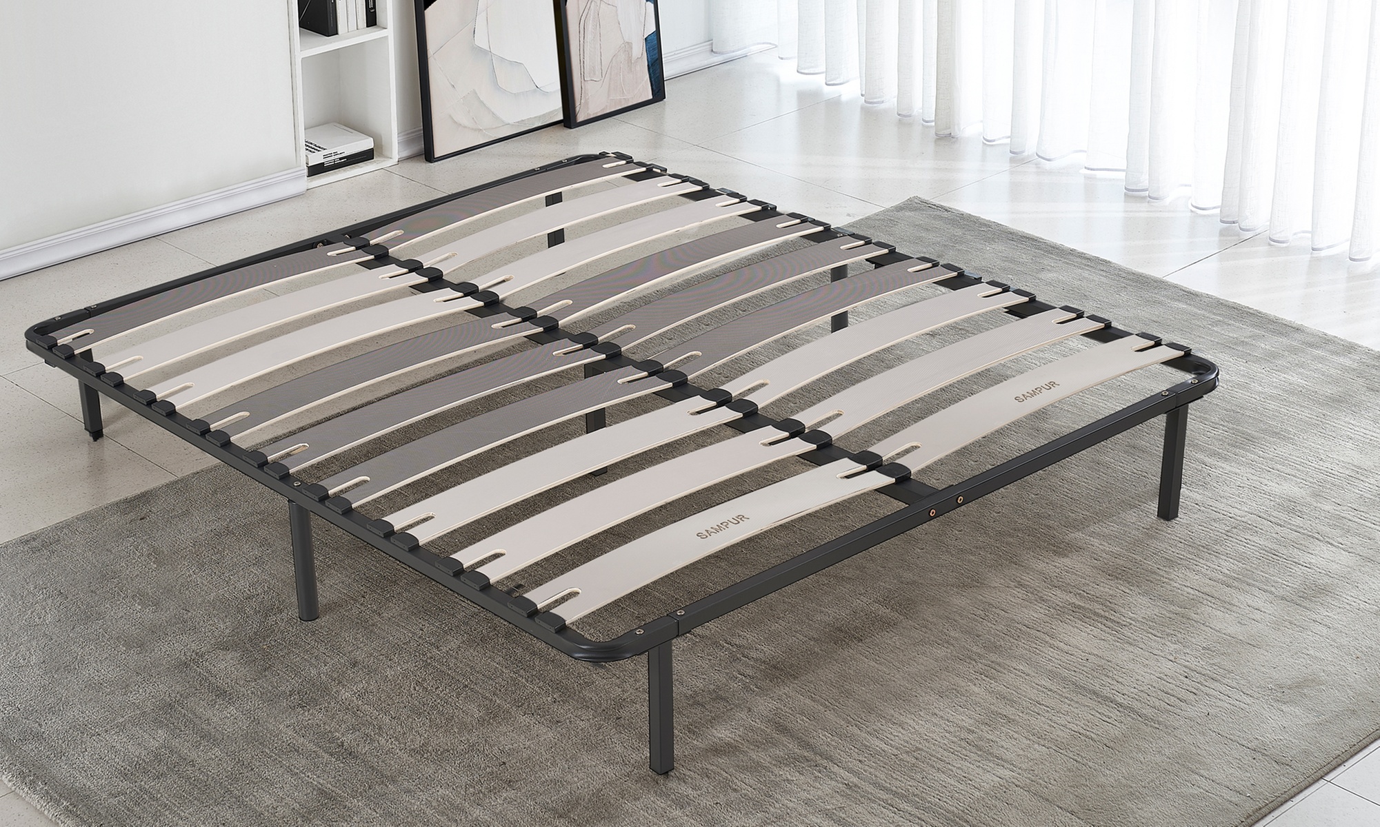 Somier Luxflex con patas incluidas de Sampur