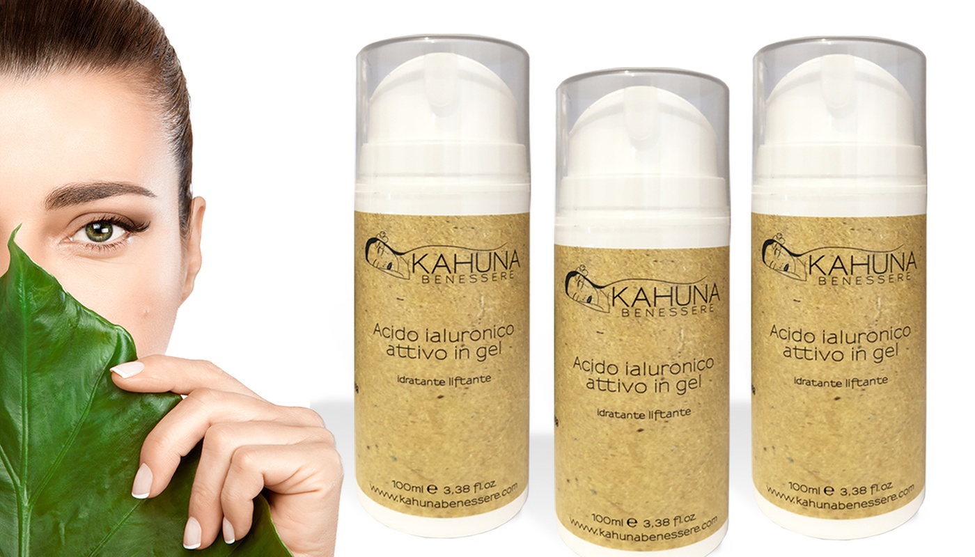 3 o 6 confezioni di acido ialuronico Kahuna Benessere