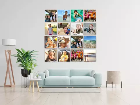 One, Four, Eight 10x10'' Photo Tiles at PrintsNearMe (Up to 91% Off)  - Second Medium