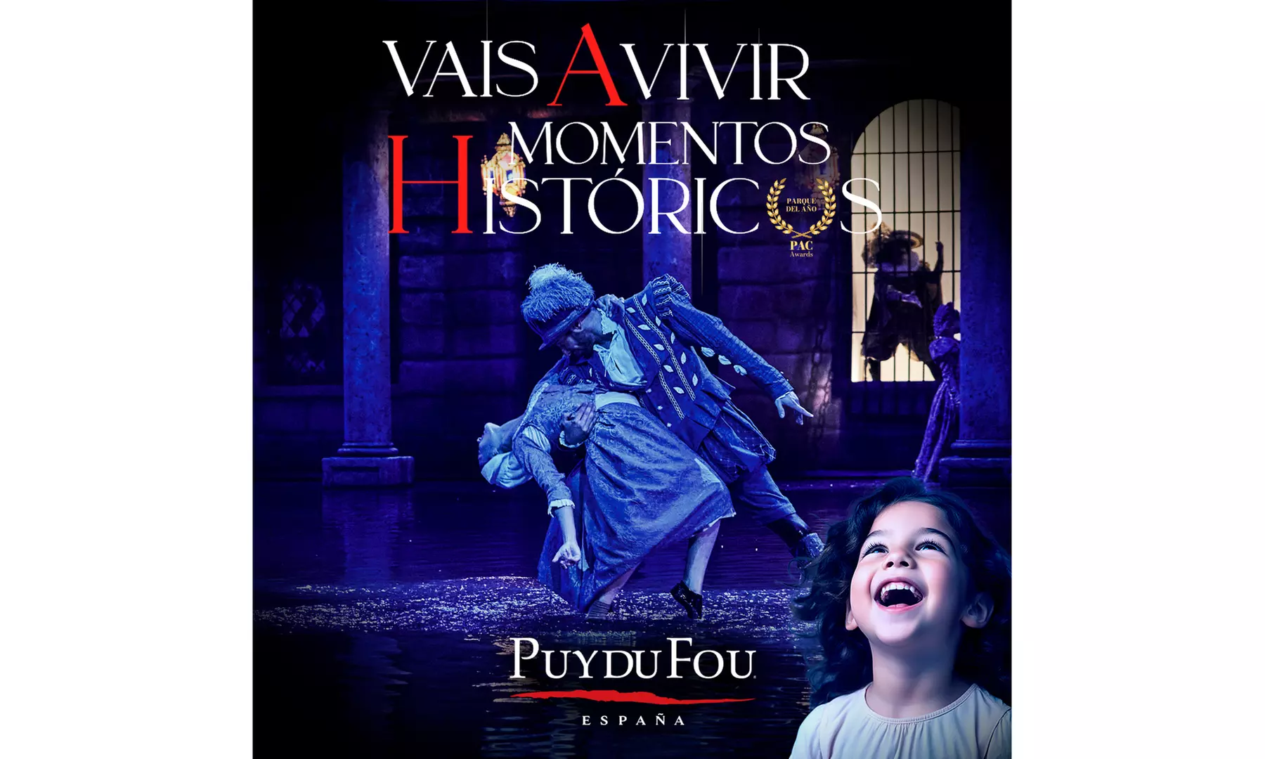 Puy du Fou: entrada para niño o adulto con opción a espectáculos