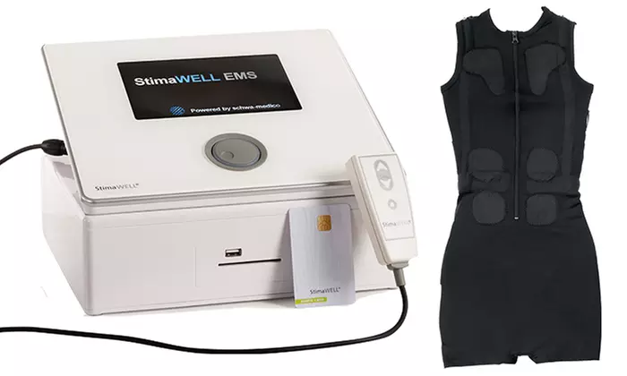 EMS-Gerät für zu Hause inkl. Einweisung und Zubehör (für 1-12 Monate)