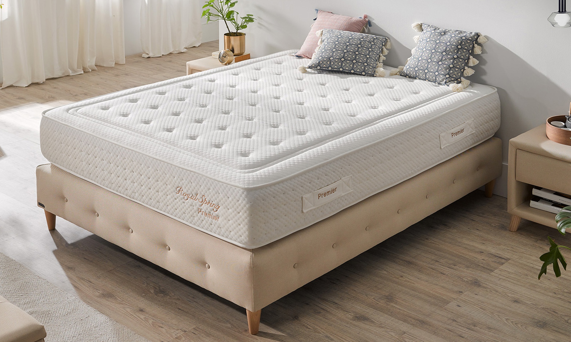 Materasso in gel viscoelastico Royal Spring