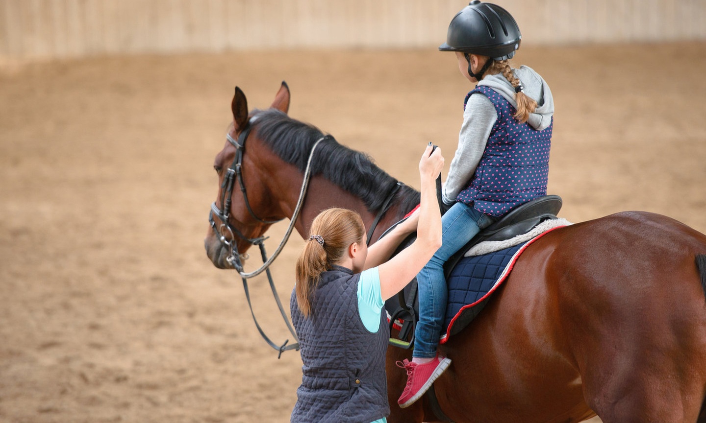 45-Minute Horse Riding Lessons at Al Sultan Equestrian Club